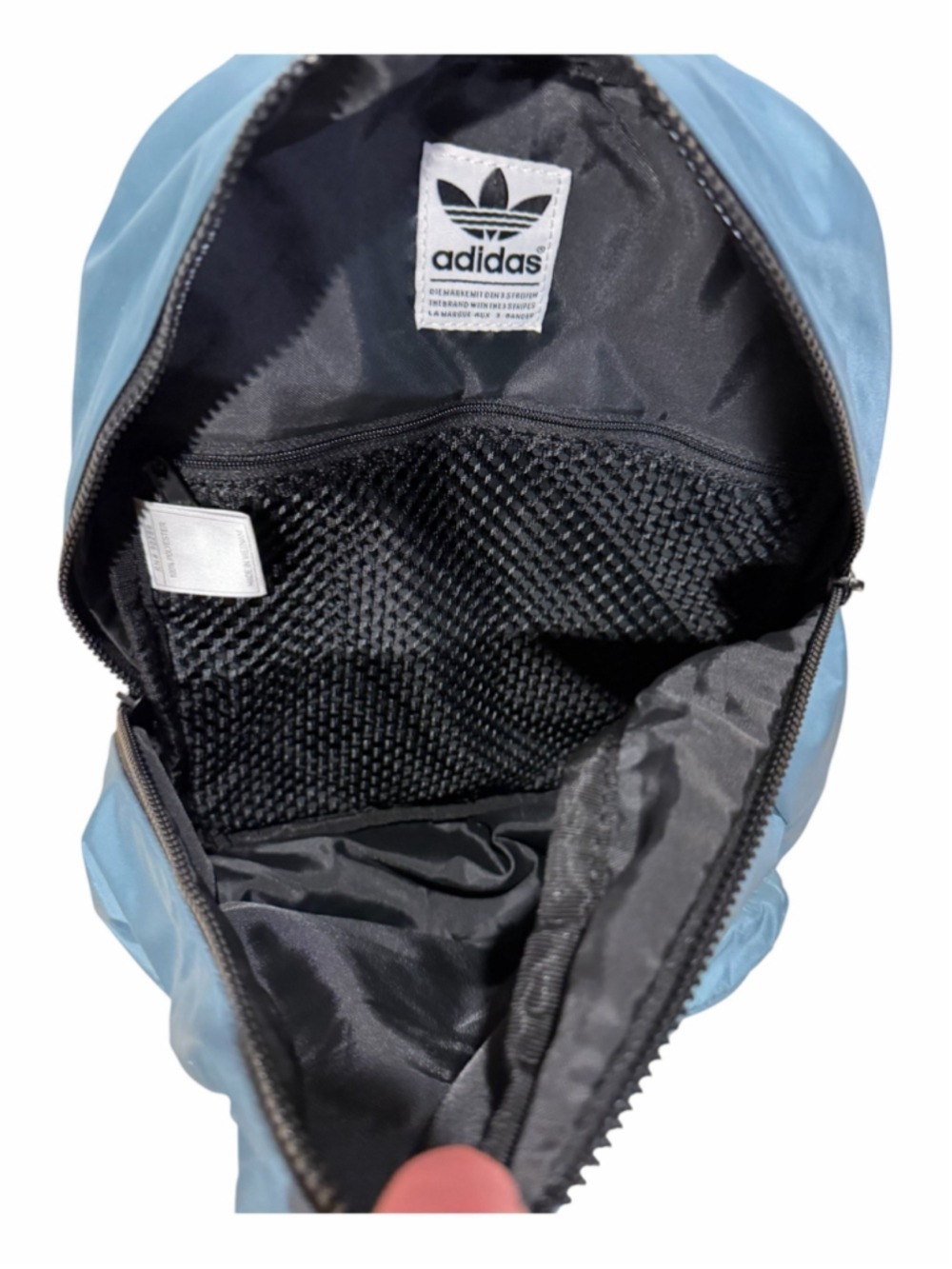 Adidas Originals Black Polyester Compact Backpack - Picture 7 of 7